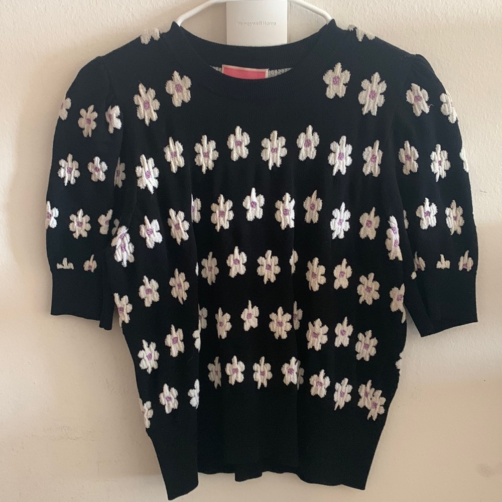 Kate Spade Ditsy Flower Dot Sweater